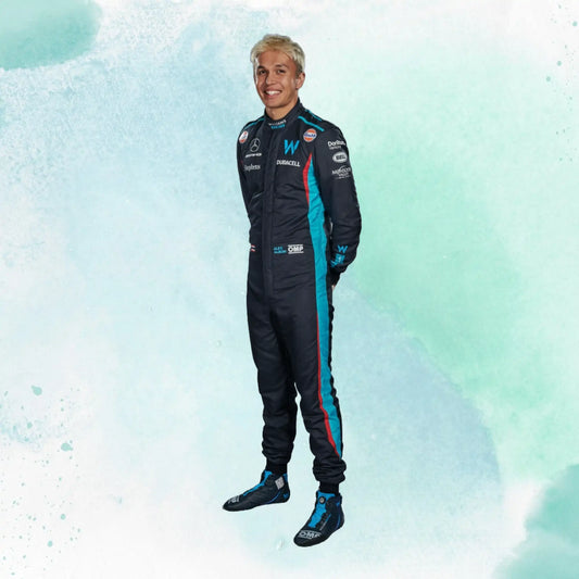2023 New Alex Albon Replica Racing Suit F1 Williams Racing - view 1