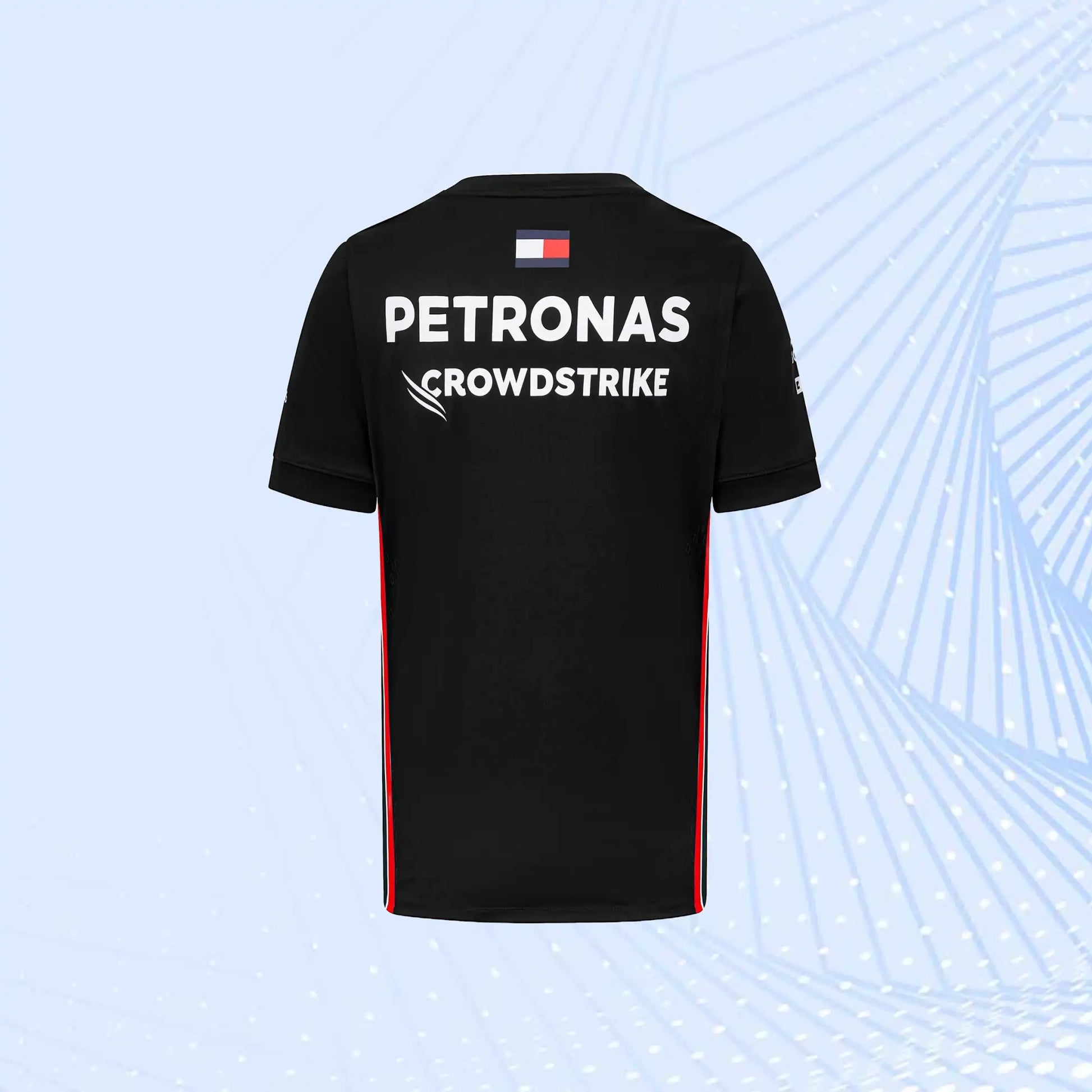 2023 New Mercedes AMG Petronas F1 Team Driver T-Shirt- Black - view 3