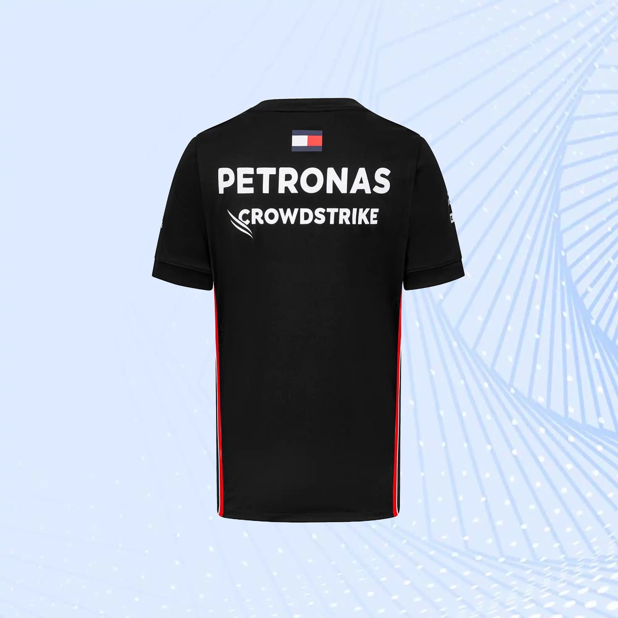 2023 New Mercedes AMG Petronas F1 Team Driver T-Shirt- Black - view 3