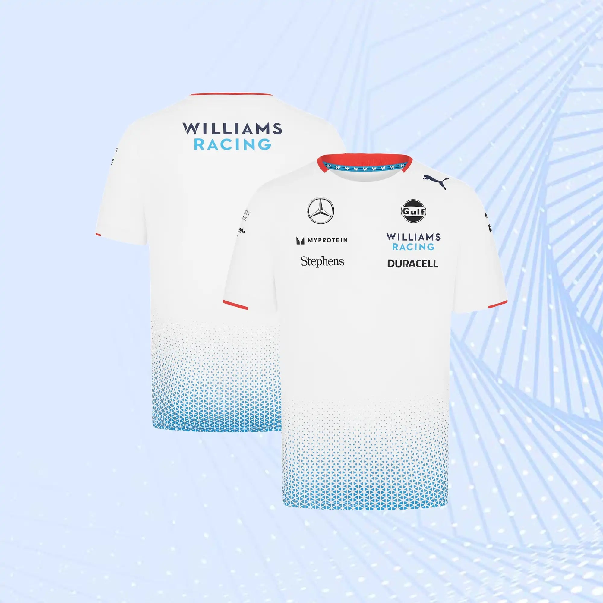 2024 F1 Team Williams Racing Team T-Shirt- White - view 1