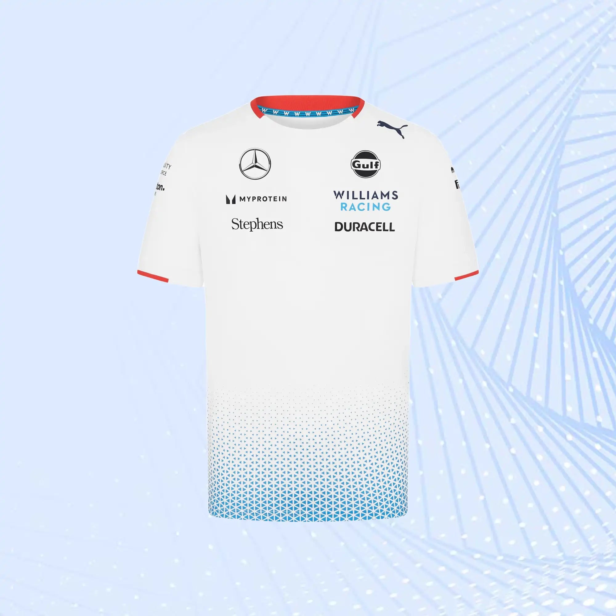 2024 F1 Team Williams Racing Team T-Shirt- White - view 2