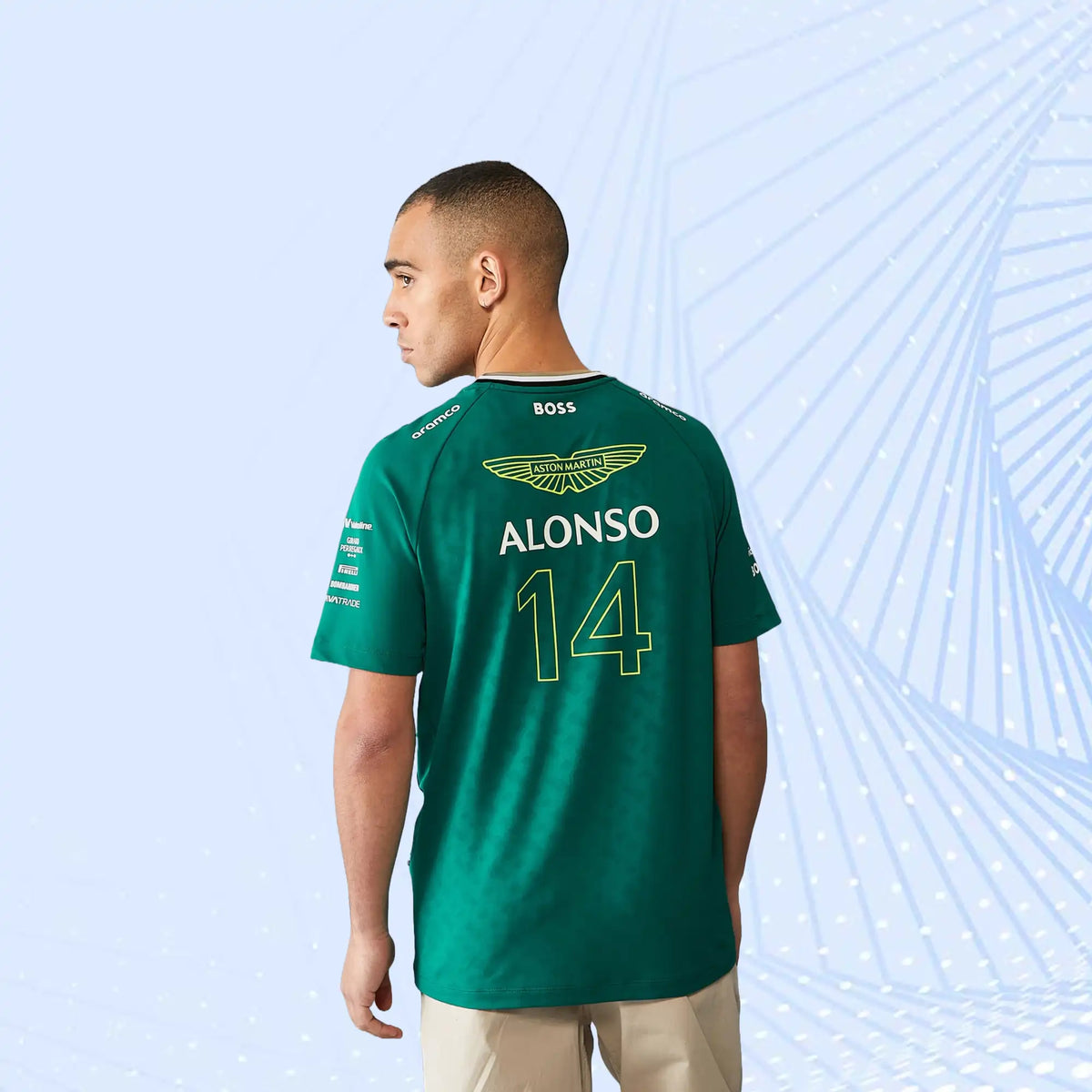 2024 Fernando Alonso Driver Aston Martin F1 Team T-shirt - view 2
