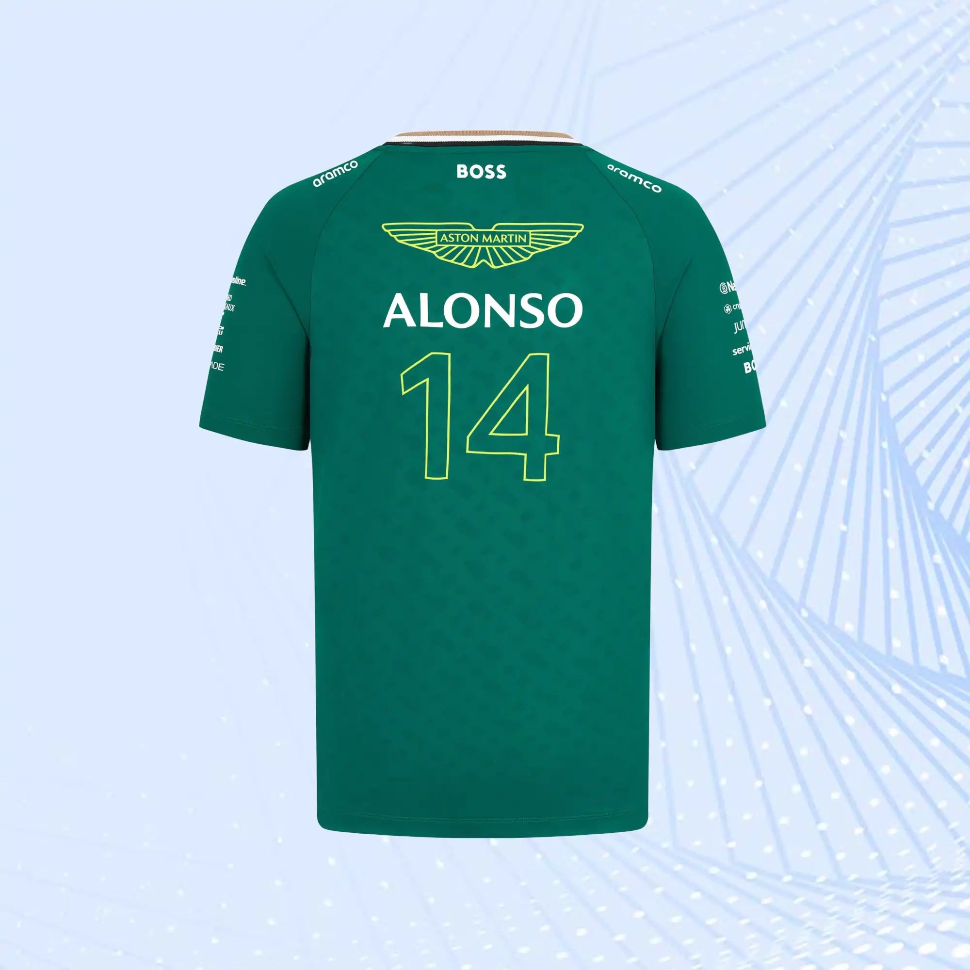2024 Fernando Alonso Driver Aston Martin F1 Team T-shirt - view 4