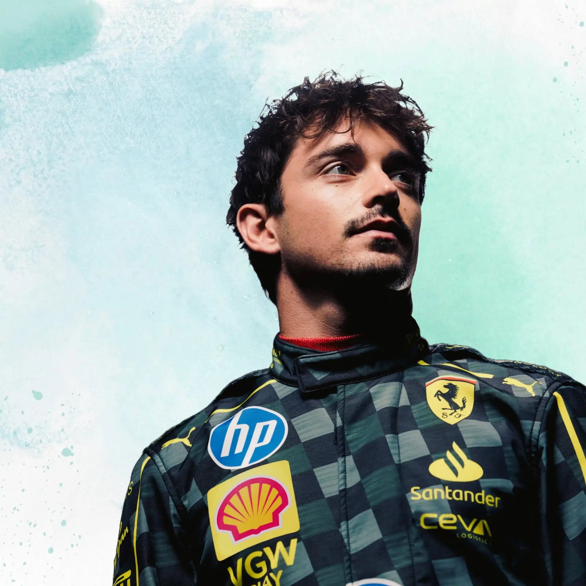 2024 Italy GP Scuderia Ferrari HP F1 Team Replica Racing Suit - view 5