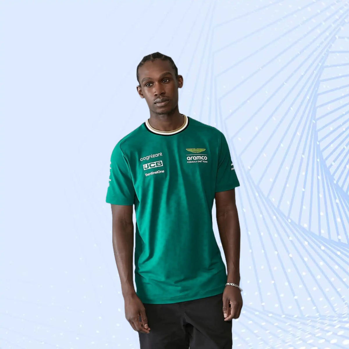 2024 Lance Stroll Driver Aston Martin F1 Team T-shirt - view 1