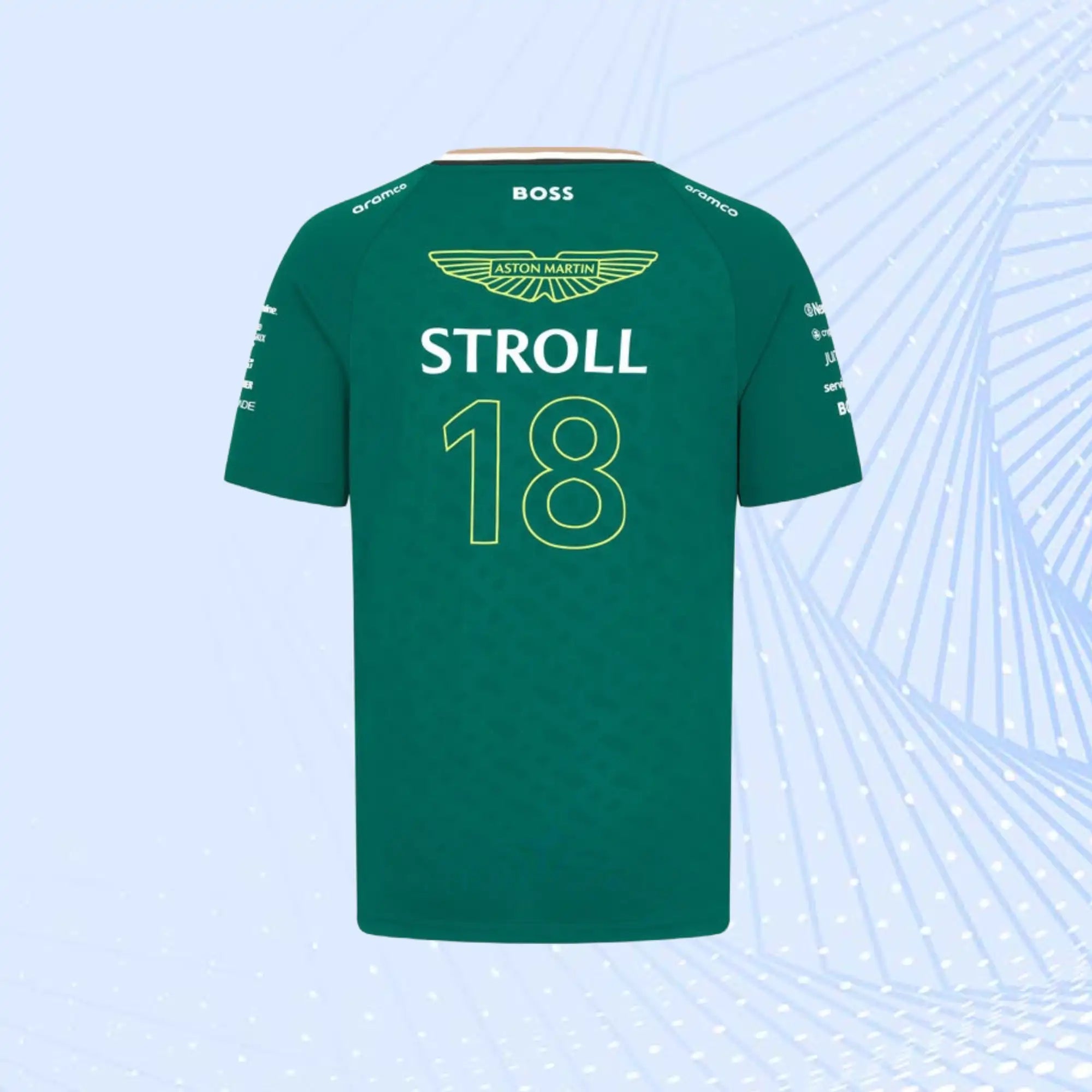 2024 Lance Stroll Driver Aston Martin F1 Team T-shirt - view 3