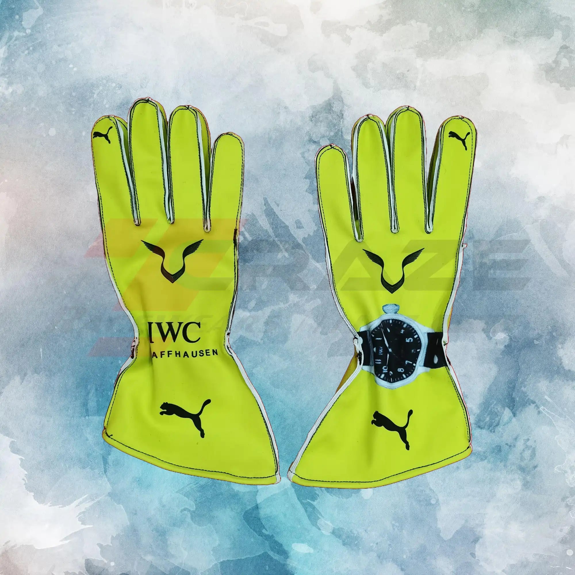 2024 Lewis Hamilton F1 Team Gloves / Mercedes-AMG Petronas Replica Race Gloves - view 3