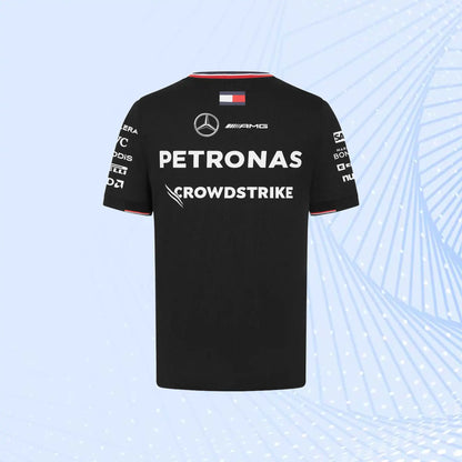 2024 Mercedes AMG Petronas F1 Team Driver T-Shirt- Black - view 3