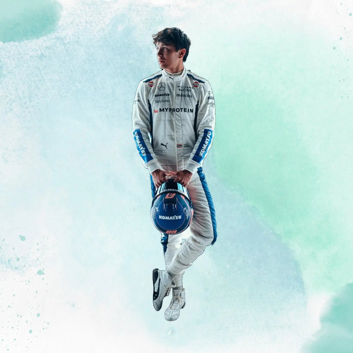 2024 New Alexander Albon F1 Team Williams Racing Replica Racing Suit - view 3