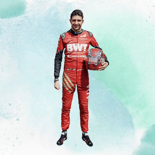 2024 New Esteban Ocon BWT Team Alpine X Deadpool & Wolverine BelgianGP Replica Racing Suit F1 Team - view 2