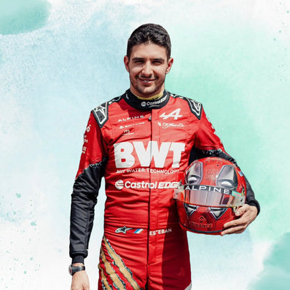 2024 New Esteban Ocon BWT Team Alpine X Deadpool & Wolverine BelgianGP Replica Racing Suit F1 Team - view 3