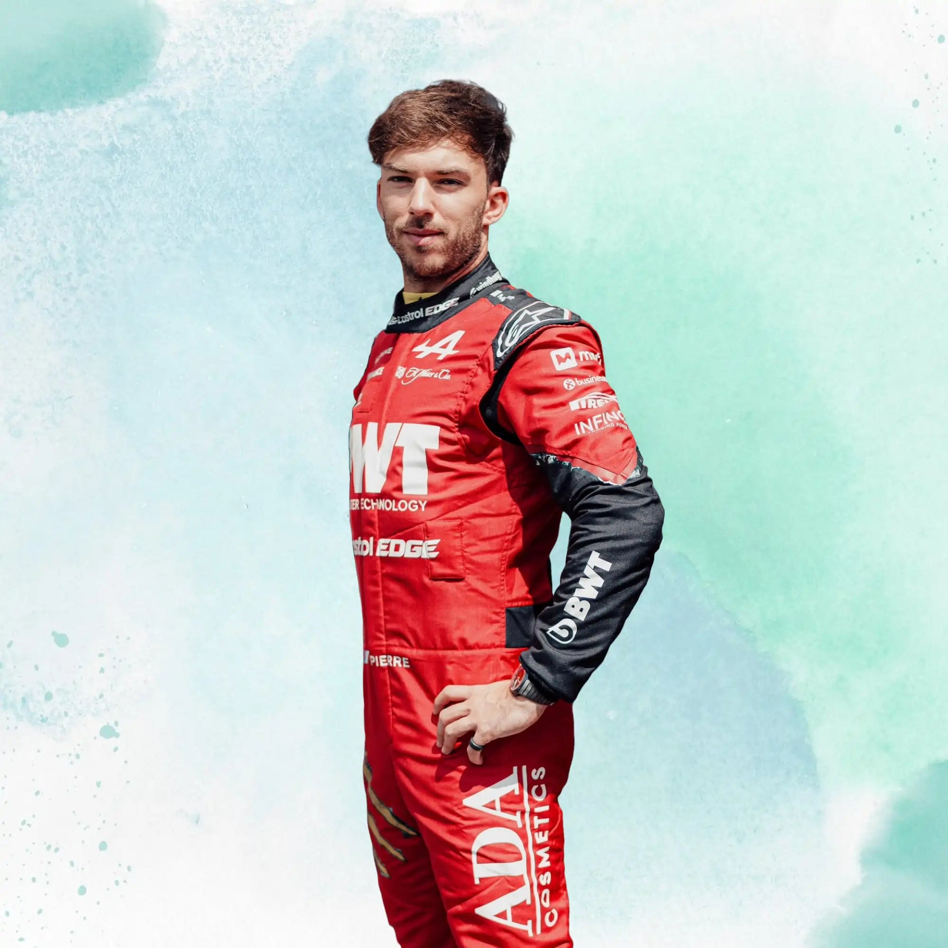 2024 New Pierre Gasly BWT Team Alpine X Deadpool & Wolverine Belgian GP Replica Racing Suit F1 Team - view 2