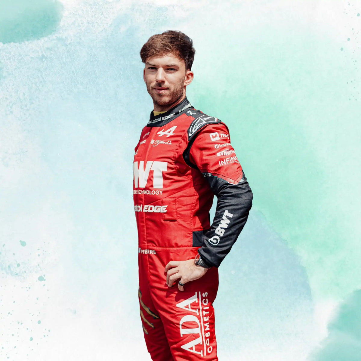 2024 New Pierre Gasly BWT Team Alpine X Deadpool & Wolverine Belgian GP Replica Racing Suit F1 Team - view 2