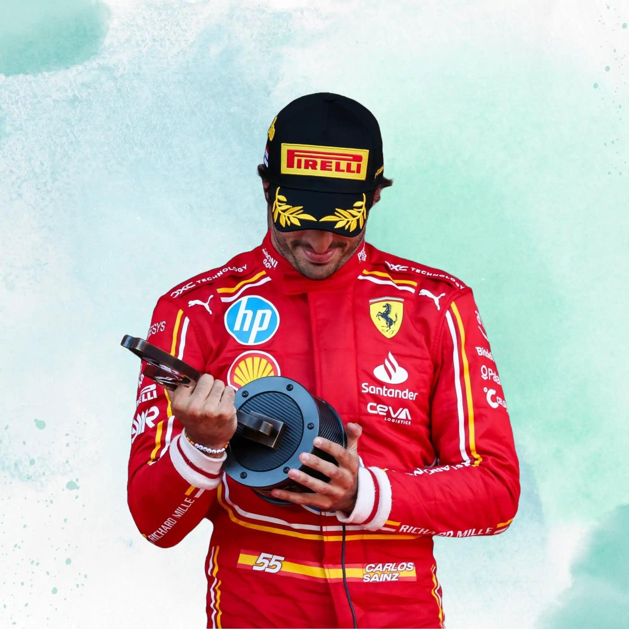 2024 Scuderia Ferrari HP Monaco GP F1 Team Replica Racing Suit - view 8