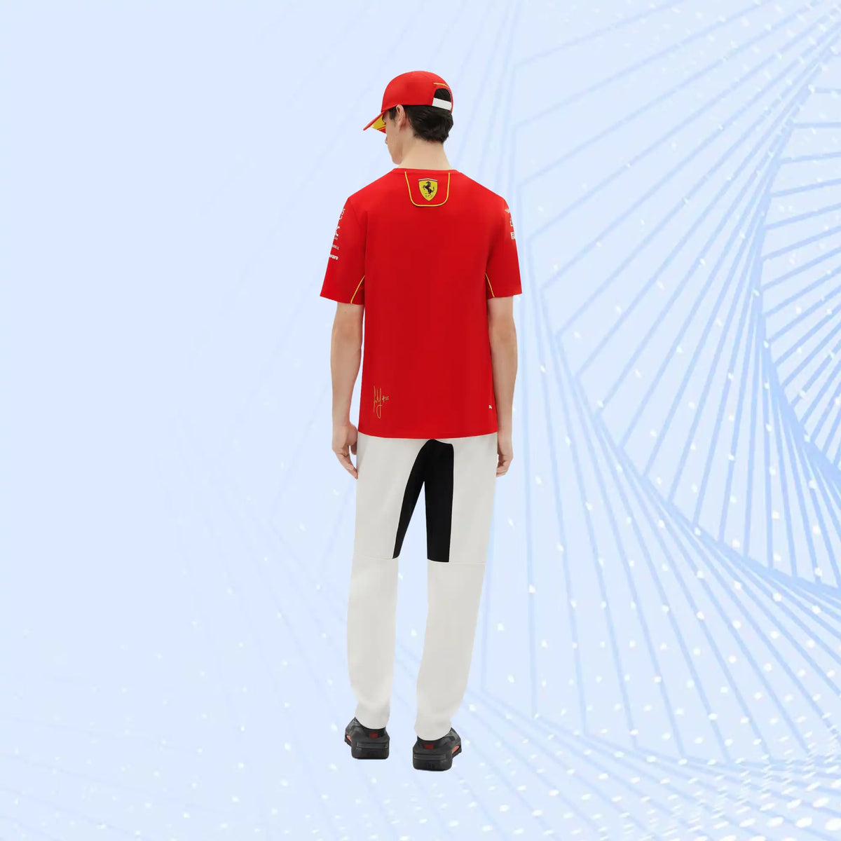 2024 Scuderia Ferrari Team Replica Carlos Sainz T-shirt - view 2