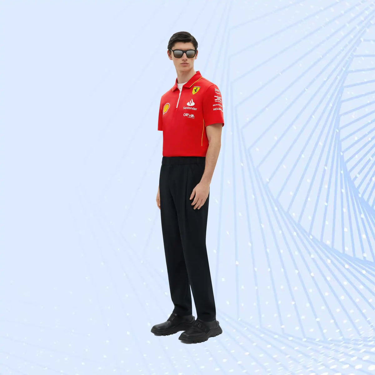 2024 Scuderia Ferrari Team Replica Polo Shirt - view 2