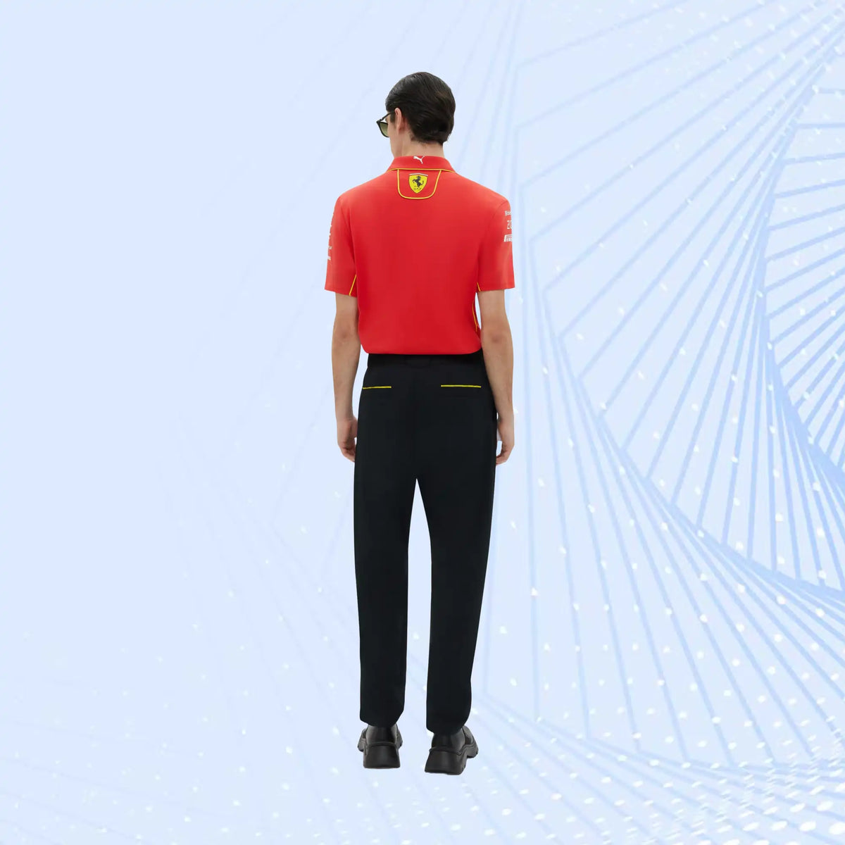 2024 Scuderia Ferrari Team Replica Polo Shirt - view 3