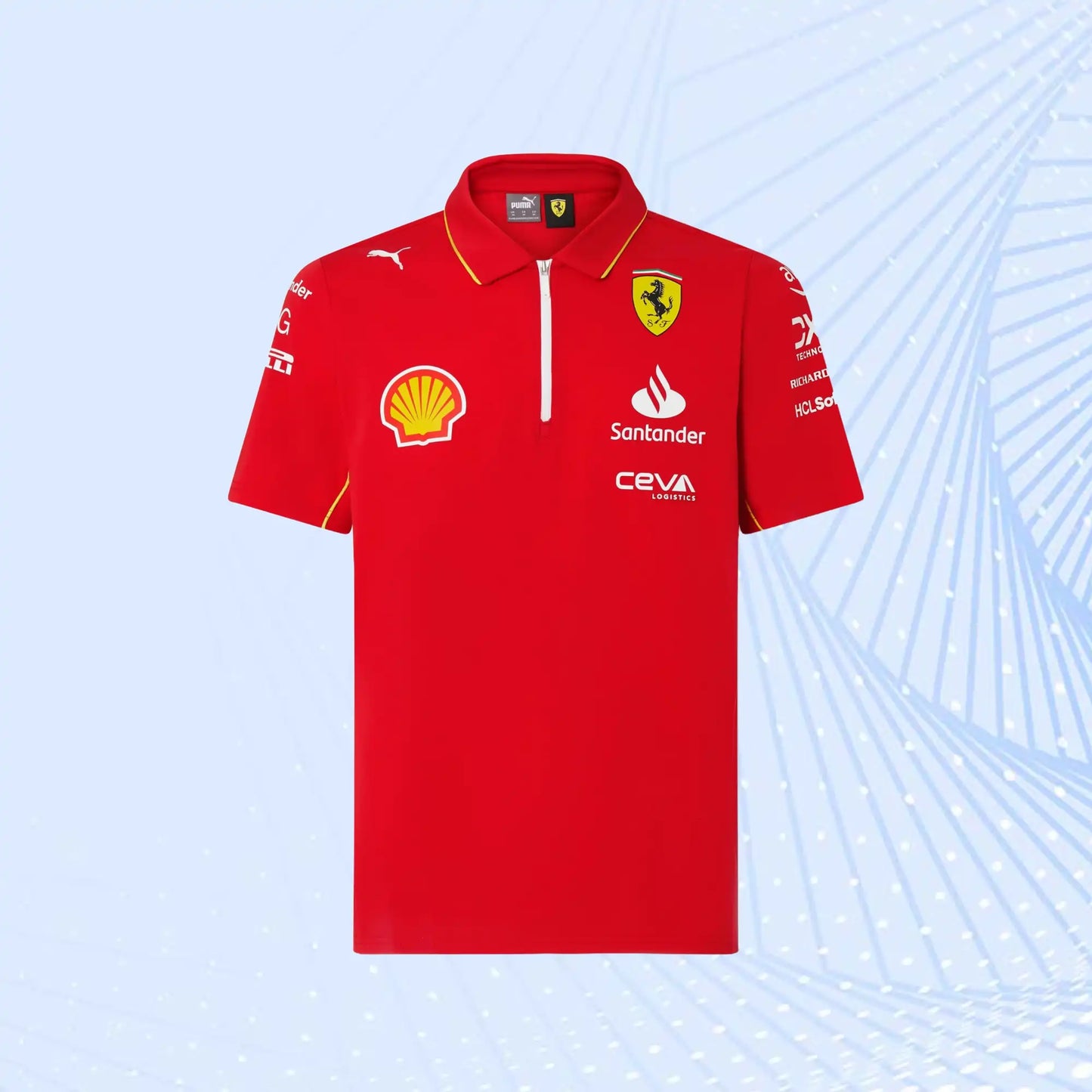 2024 Scuderia Ferrari Team Replica Polo Shirt - view 4