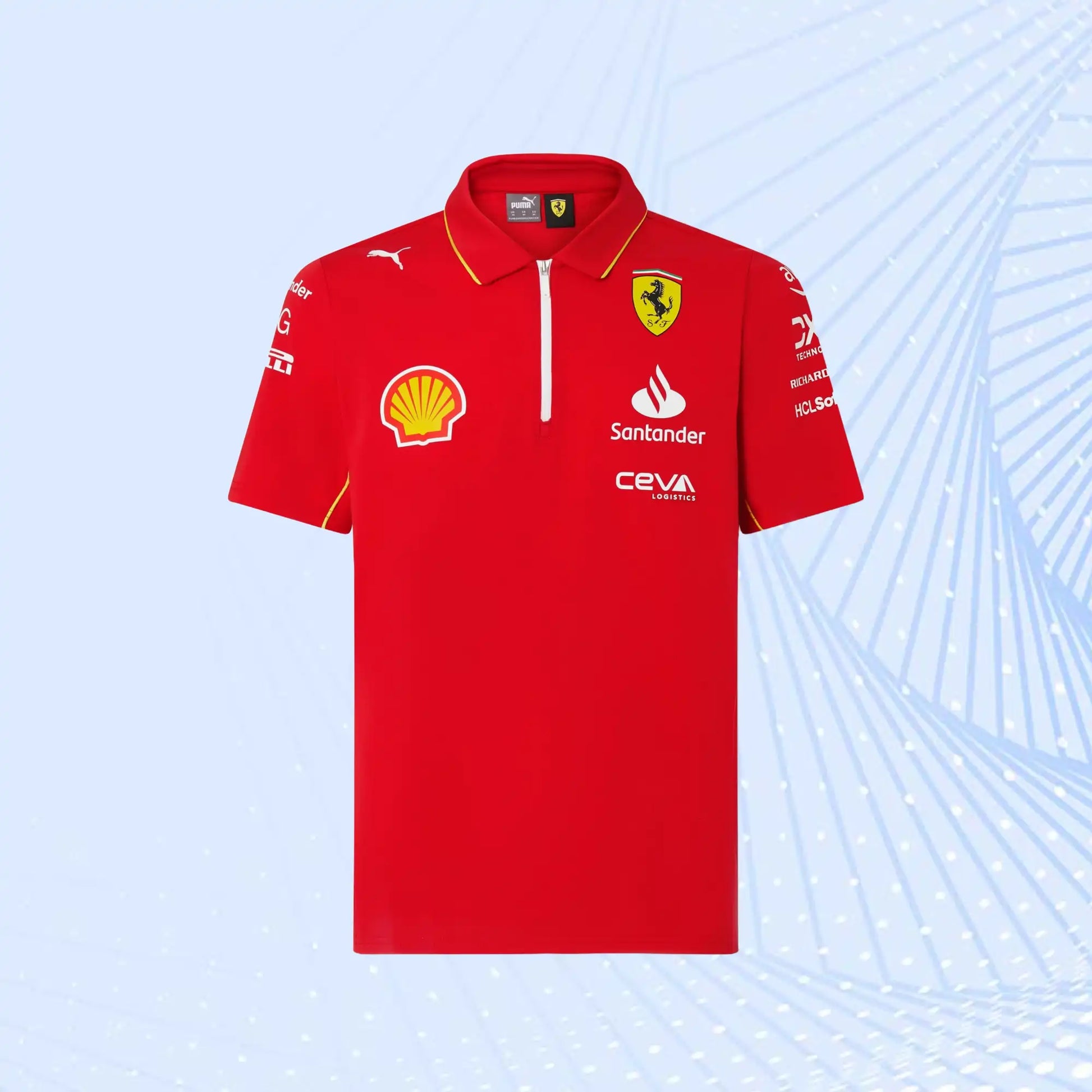 2024 Scuderia Ferrari Team Replica Polo Shirt - view 4