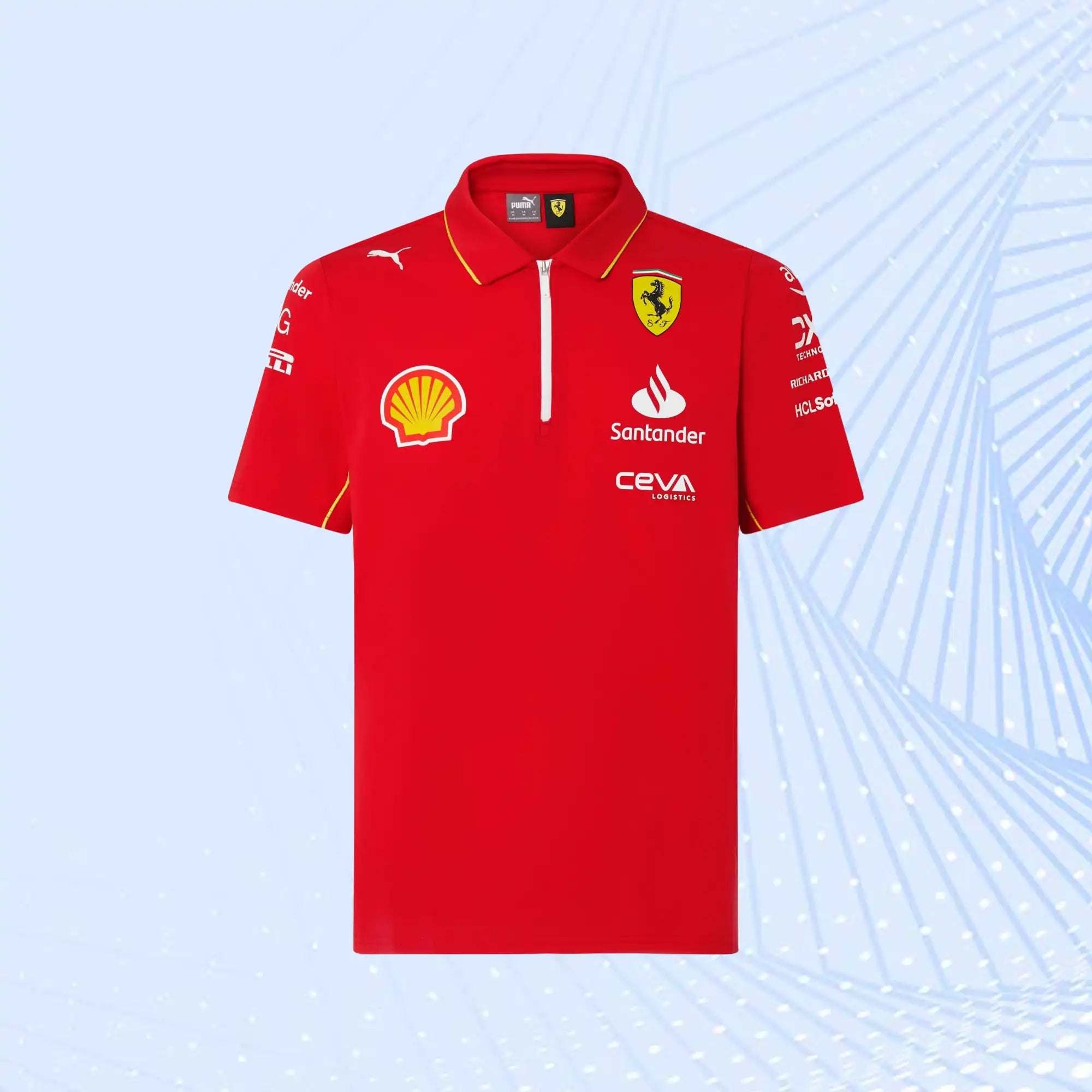 2024 Scuderia Ferrari Team Replica Polo Shirt - view 4