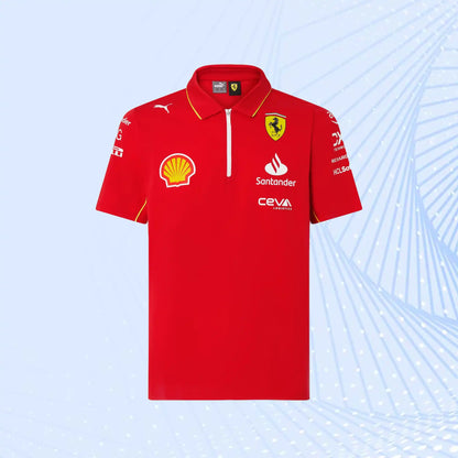 2024 Scuderia Ferrari Team Replica Polo Shirt - view 4
