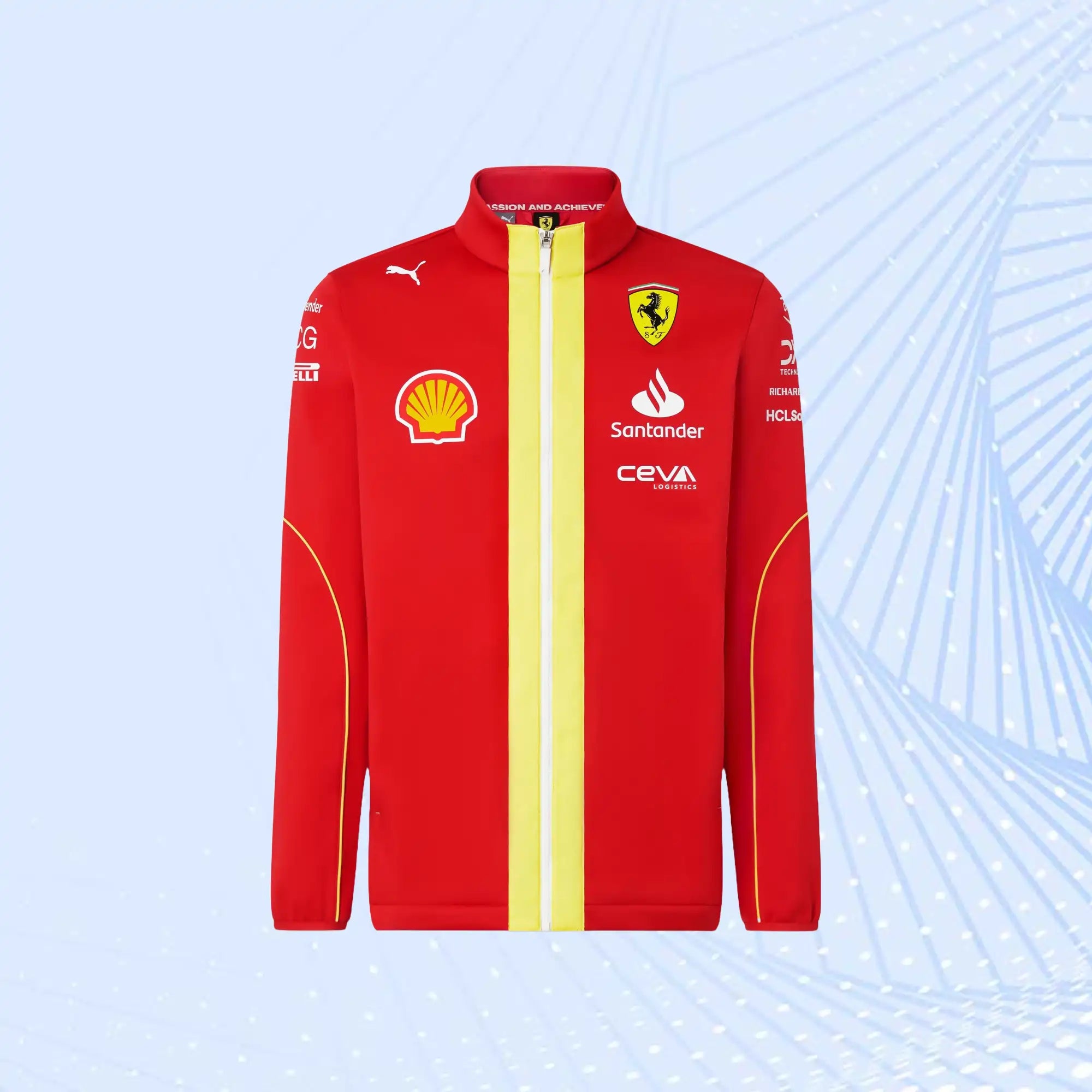 2024 Scuderia Ferrari Team Replica Soft-Shell jacket - view 1