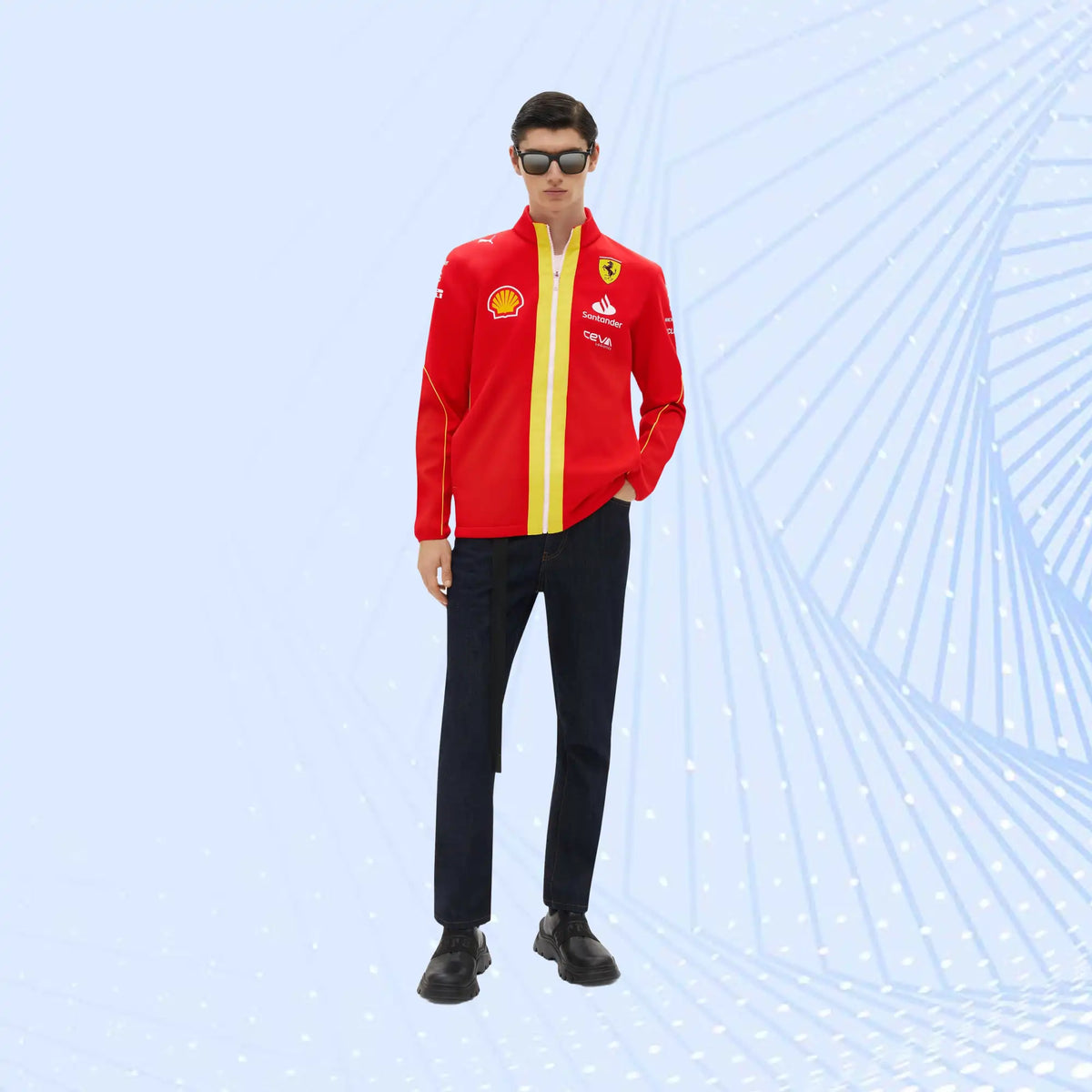 2024 Scuderia Ferrari Team Replica Soft-Shell jacket - view 3