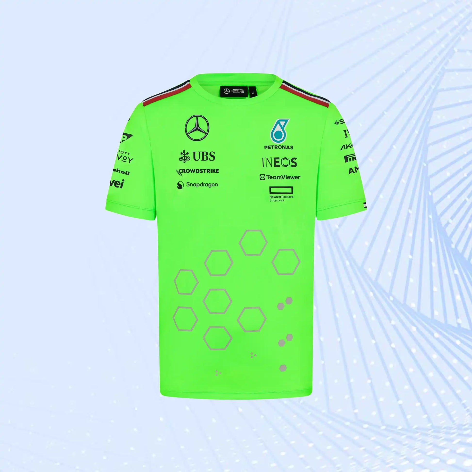 2024 Set Up Mercedes AMG Petronas F1 Team T-Shirt - view 2