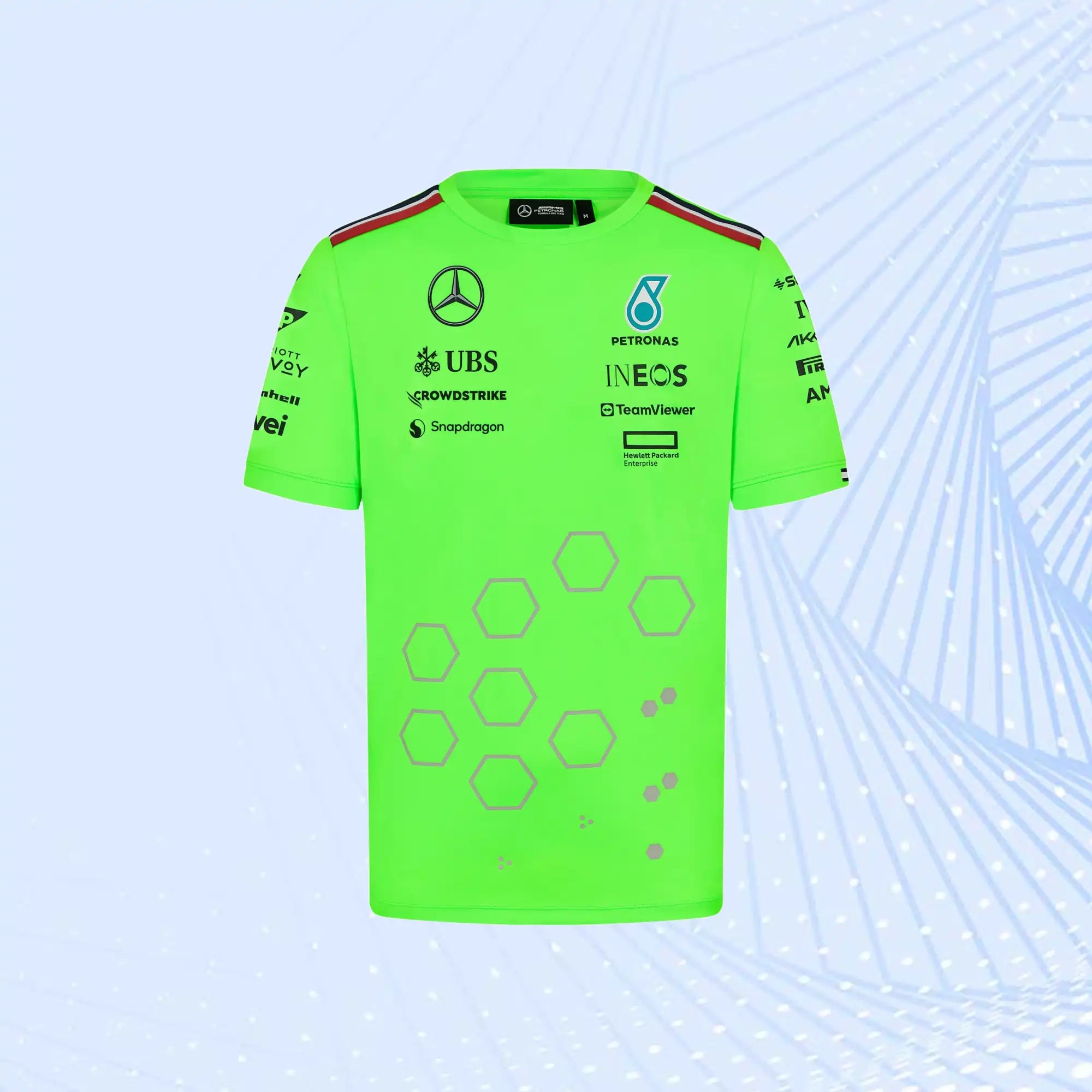2024 Set Up Mercedes AMG Petronas F1 Team T-Shirt - view 2