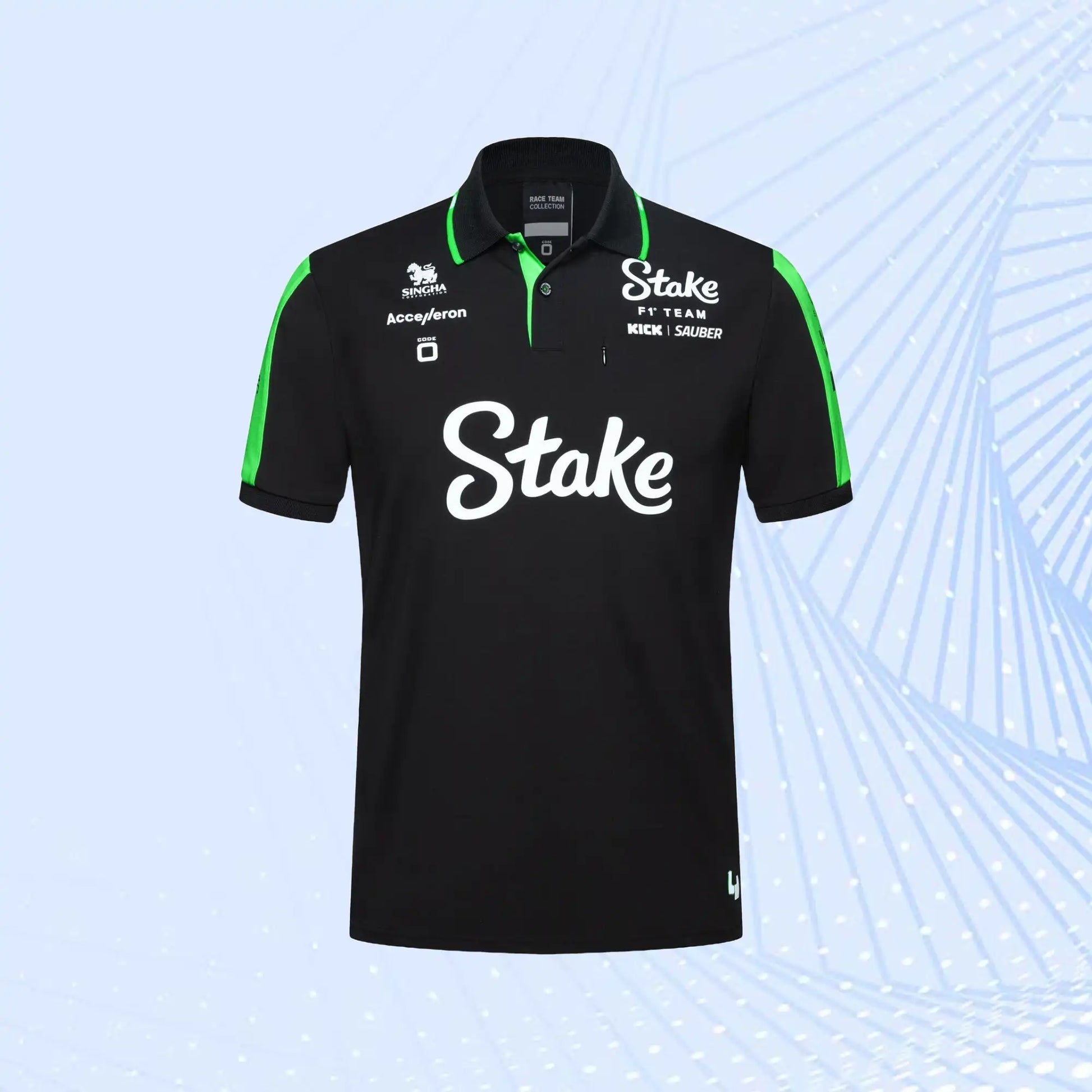 2024 Stake F1 Team Kick Sauber Polo - view 4