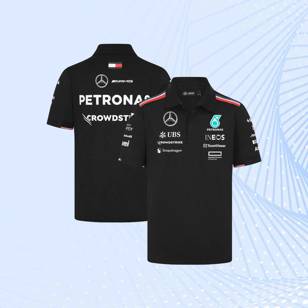 2024 Team Polo Mercedes AMG Petronas F1- Black - view 1