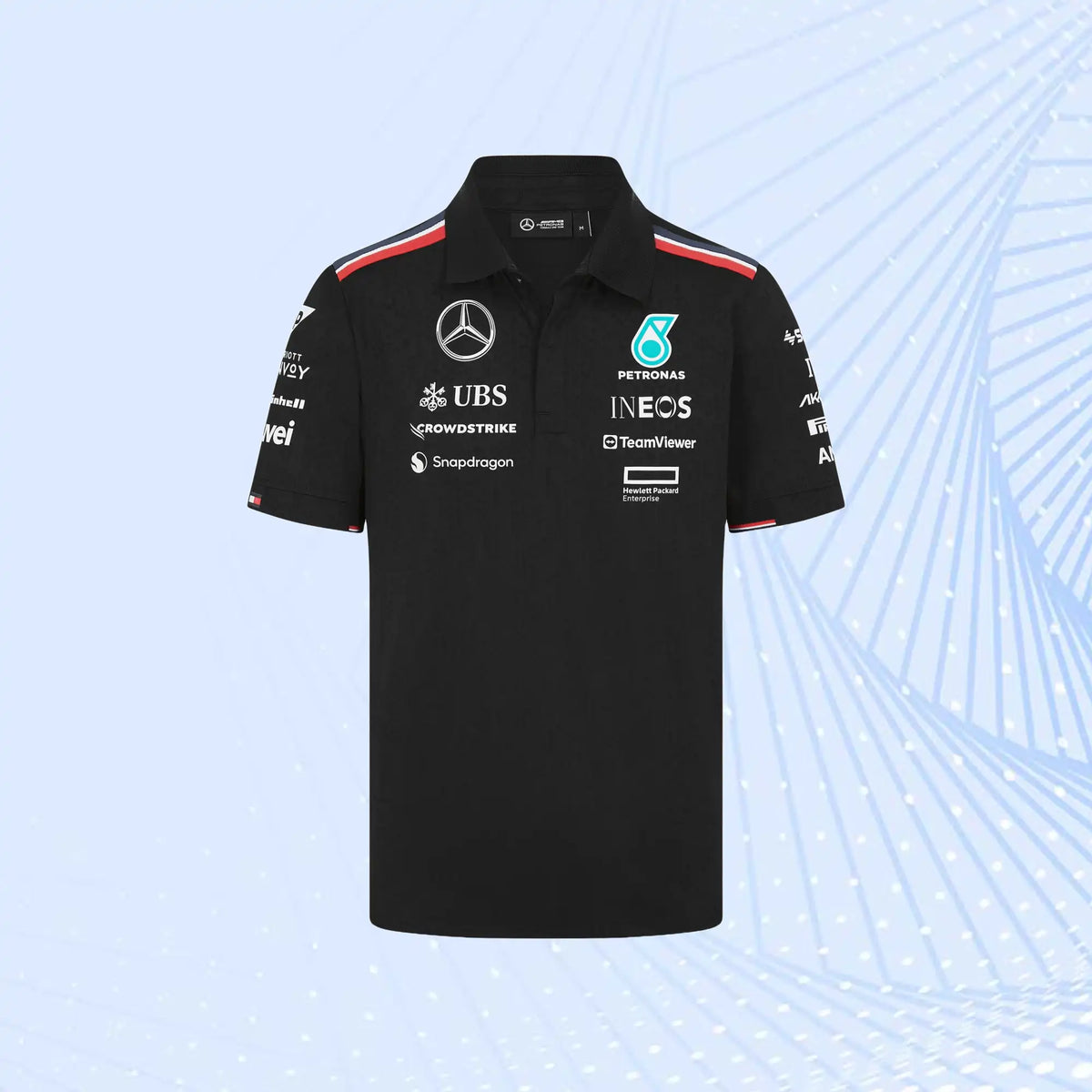 2024 Team Polo Mercedes AMG Petronas F1- Black - view 2