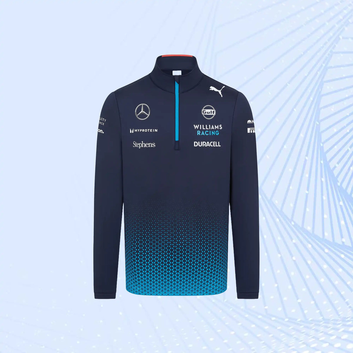 2024 Williams Racing F1 Team 1 / 4 Zip Midlayer - view 2