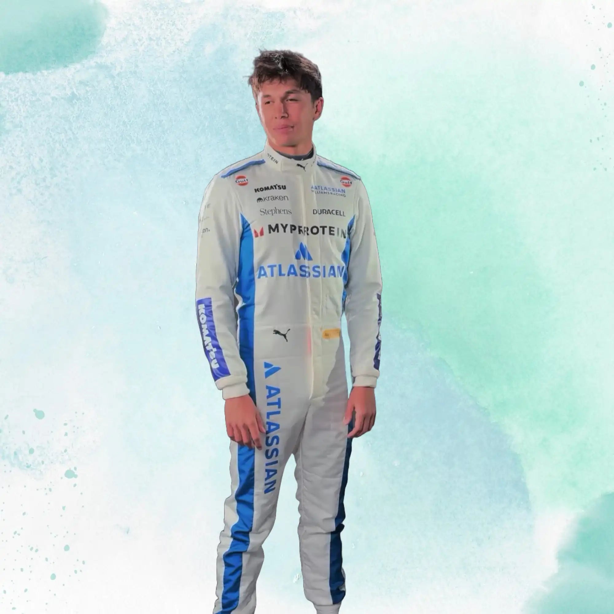 2025 Alexander Albon F1 Team Williams Racing Replica Racing Suit - view 3