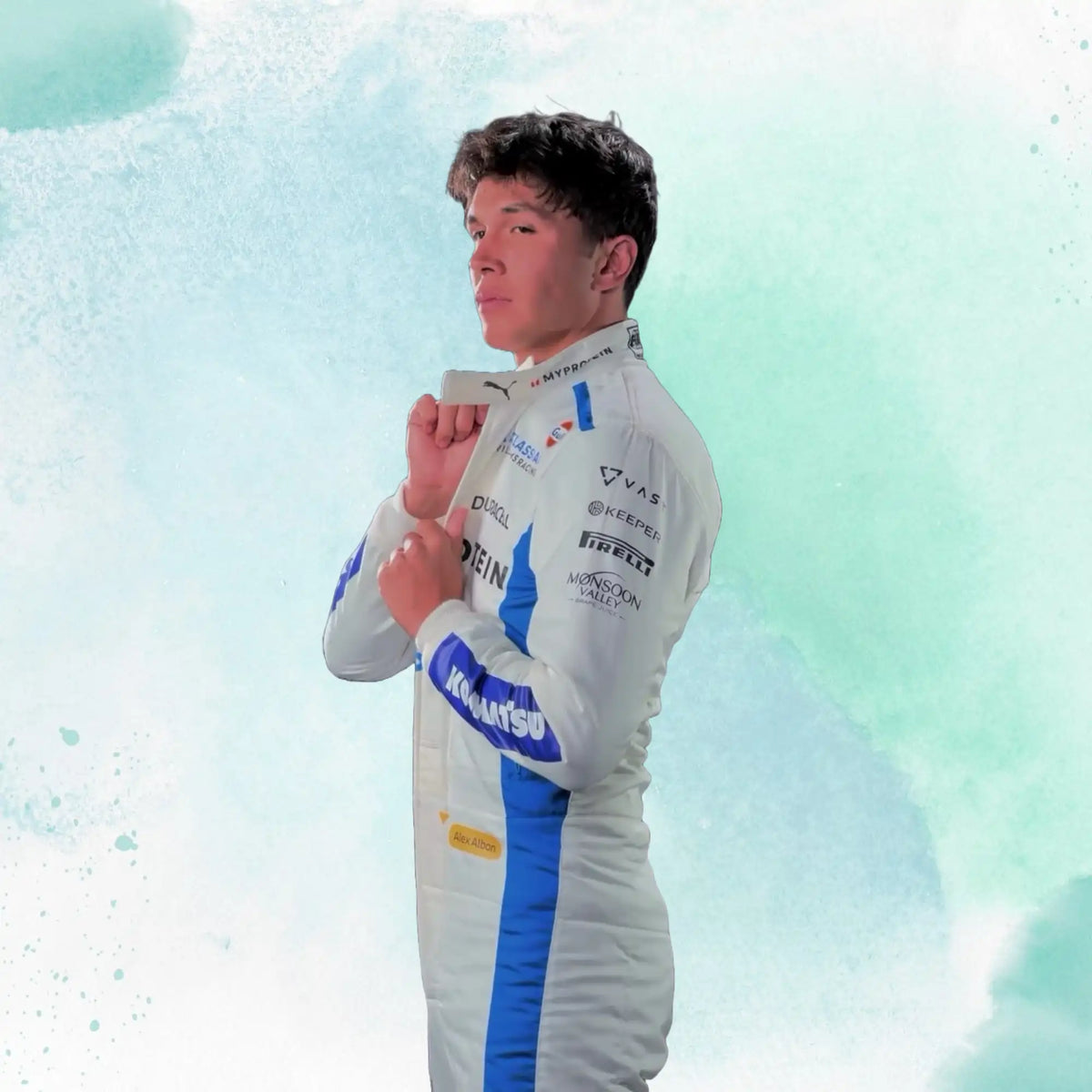 2025 Alexander Albon F1 Team Williams Racing Replica Racing Suit - view 5