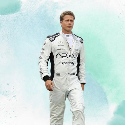 2025 Brad Pitt Formula One The Movie APX GP F1 The Movie Replica Racing Suit - view 2