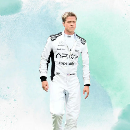 2025 Brad Pitt Formula One The Movie APX GP F1 The Movie Replica Racing Suit - view 4