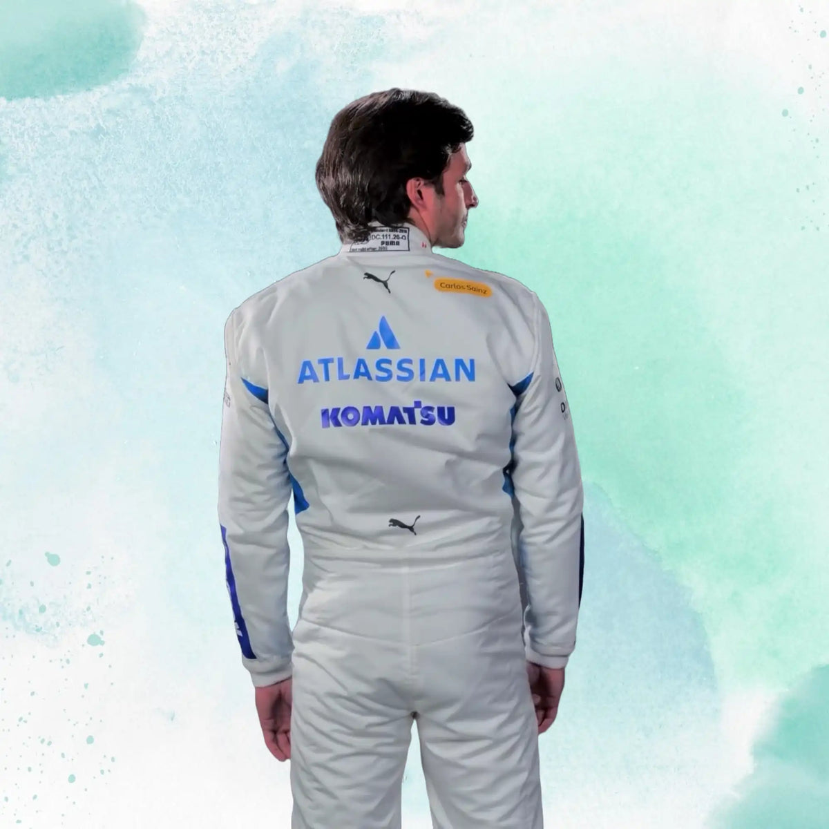 2025 Carlos Sainz & Alexander Albon F1 Team Williams Racing Replica Racing Suit - view 6