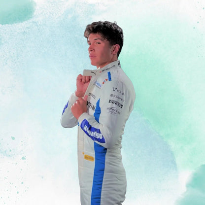2025 Carlos Sainz & Alexander Albon F1 Team Williams Racing Replica Racing Suit - view 13