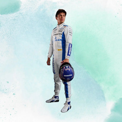 2025 Carlos Sainz & Alexander Albon F1 Team Williams Racing Replica Racing Suit - view 15