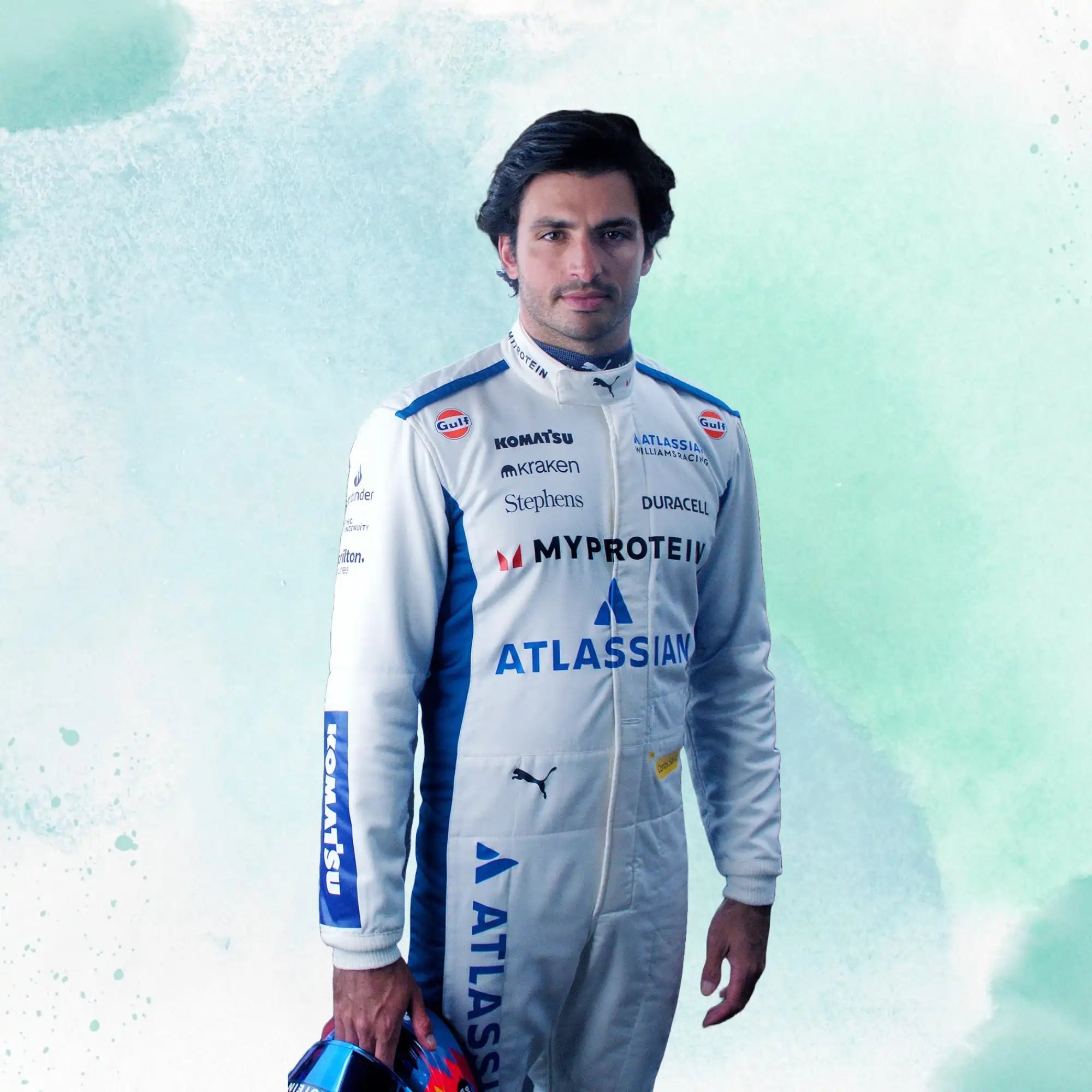2025 Carlos Sainz F1 Team Williams Racing Replica Racing Suit - view 3