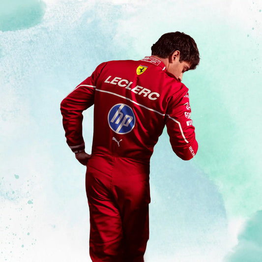 2025 Charles Leclerc Scuderia Ferrari HP F1 Team Replica Racing Suit - view 2