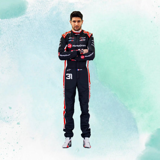 2025 Esteban Ocon Haas F1 Team Replica Racing Suit - view 1
