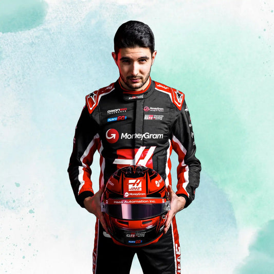 2025 Esteban Ocon Haas F1 Team Replica Racing Suit - view 2