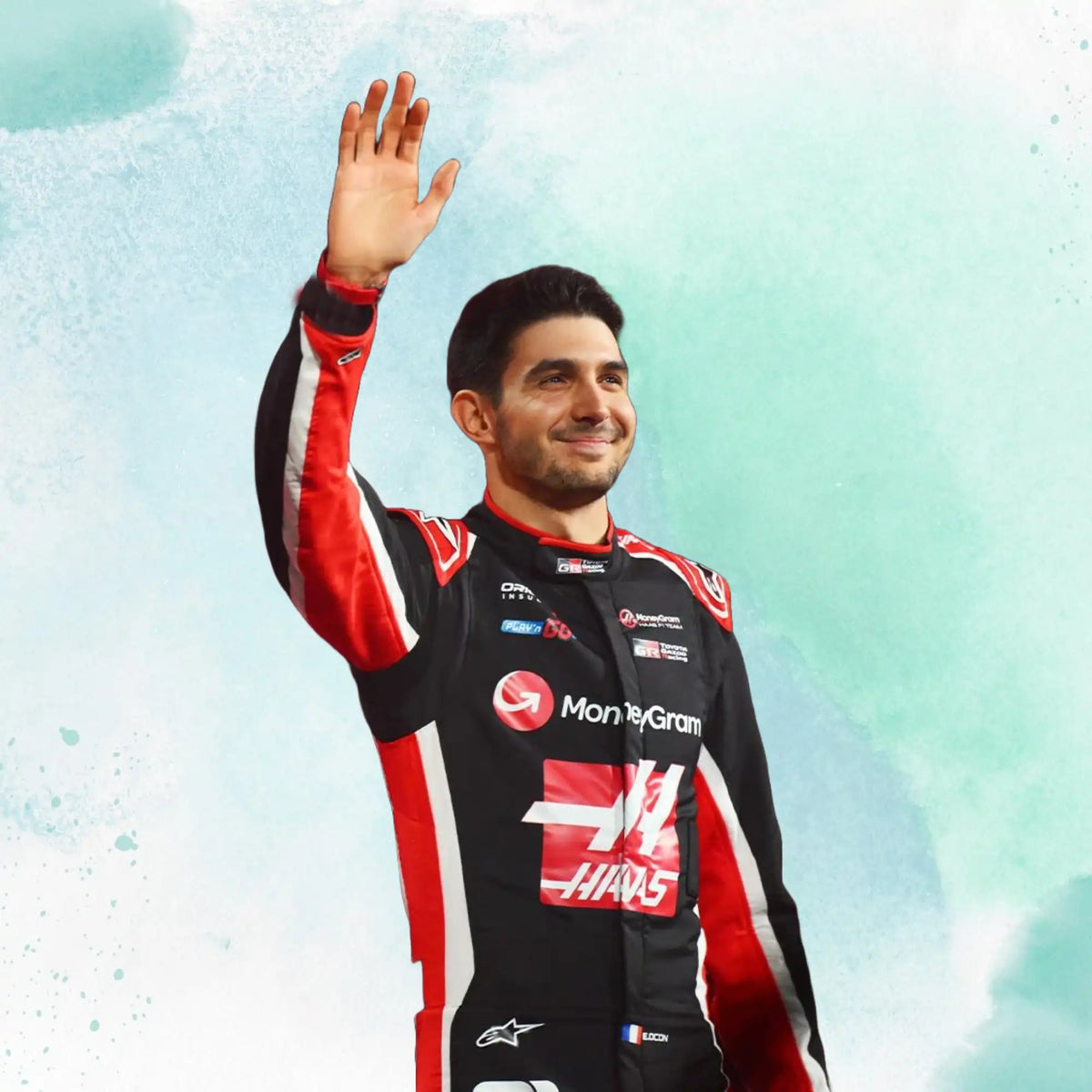 2025 Esteban Ocon Haas F1 Team Replica Racing Suit - view 4