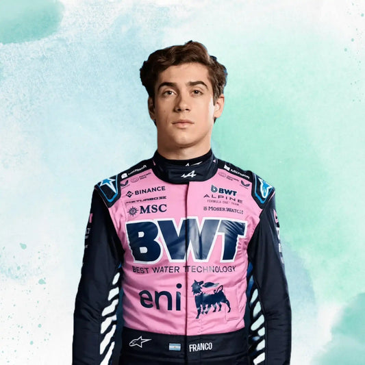 2025 Franco Colapinto BWT Alpine F1 Team Replica Racing Suit - view 2