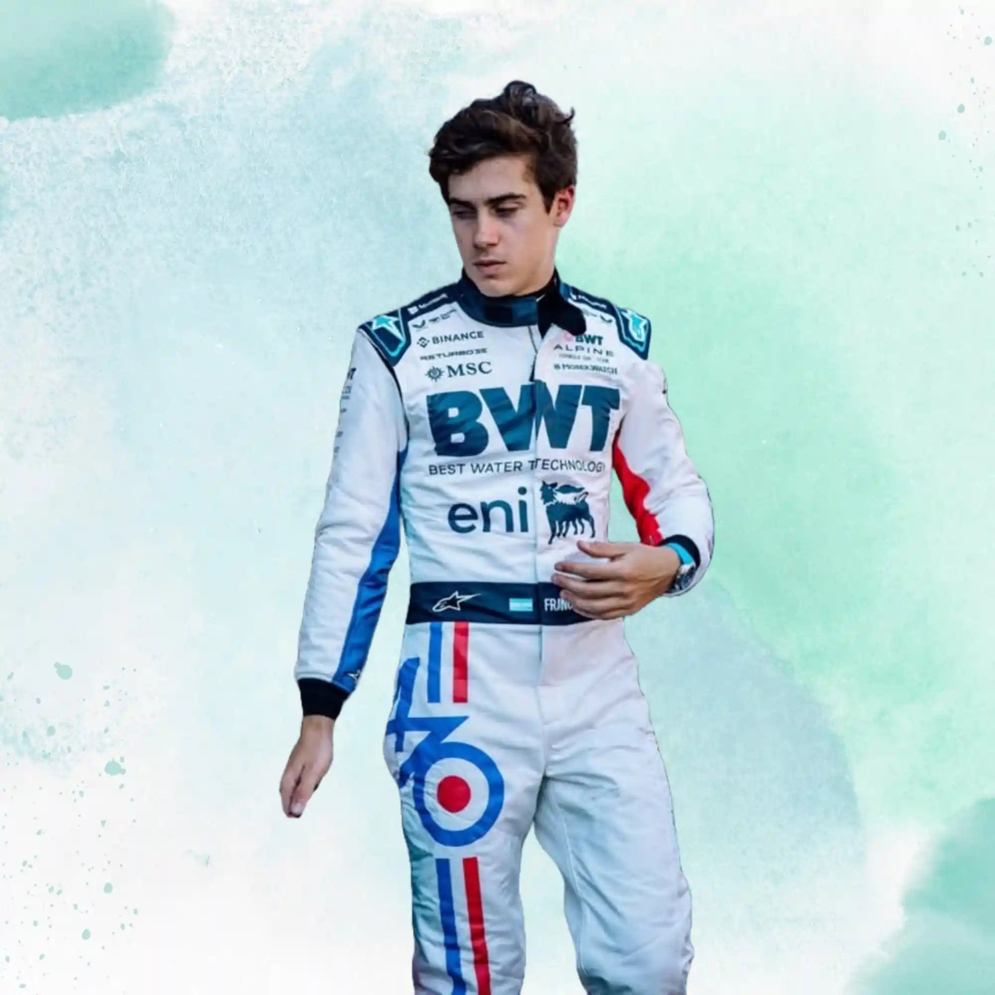 2025 Franco Colapinto Spanish GP BWT Alpine F1 Team Replica Racing Suit - view 4