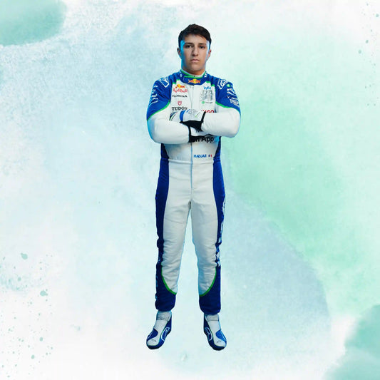 2025 Isack Hadjar Visa Cash App RB Formula One Team Replica Racing Suit - view 2