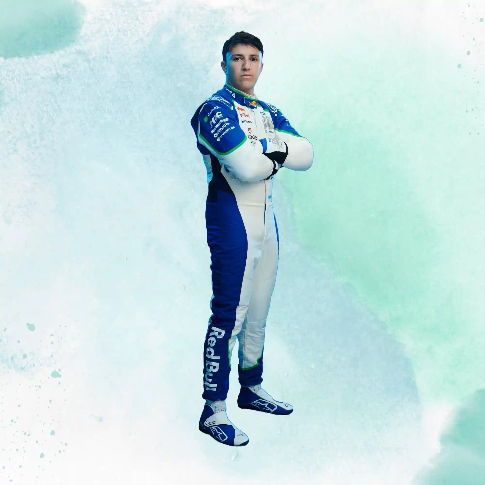 2025 Isack Hadjar Visa Cash App RB Formula One Team Replica Racing Suit - view 5
