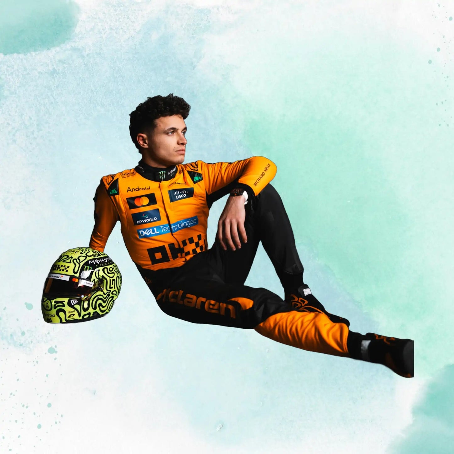 2025 Lando Norris McLaren F1 Team Replica Racing Suit - view 3
